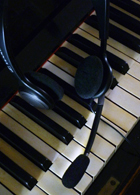 Sprechen: Tasten mit Headset